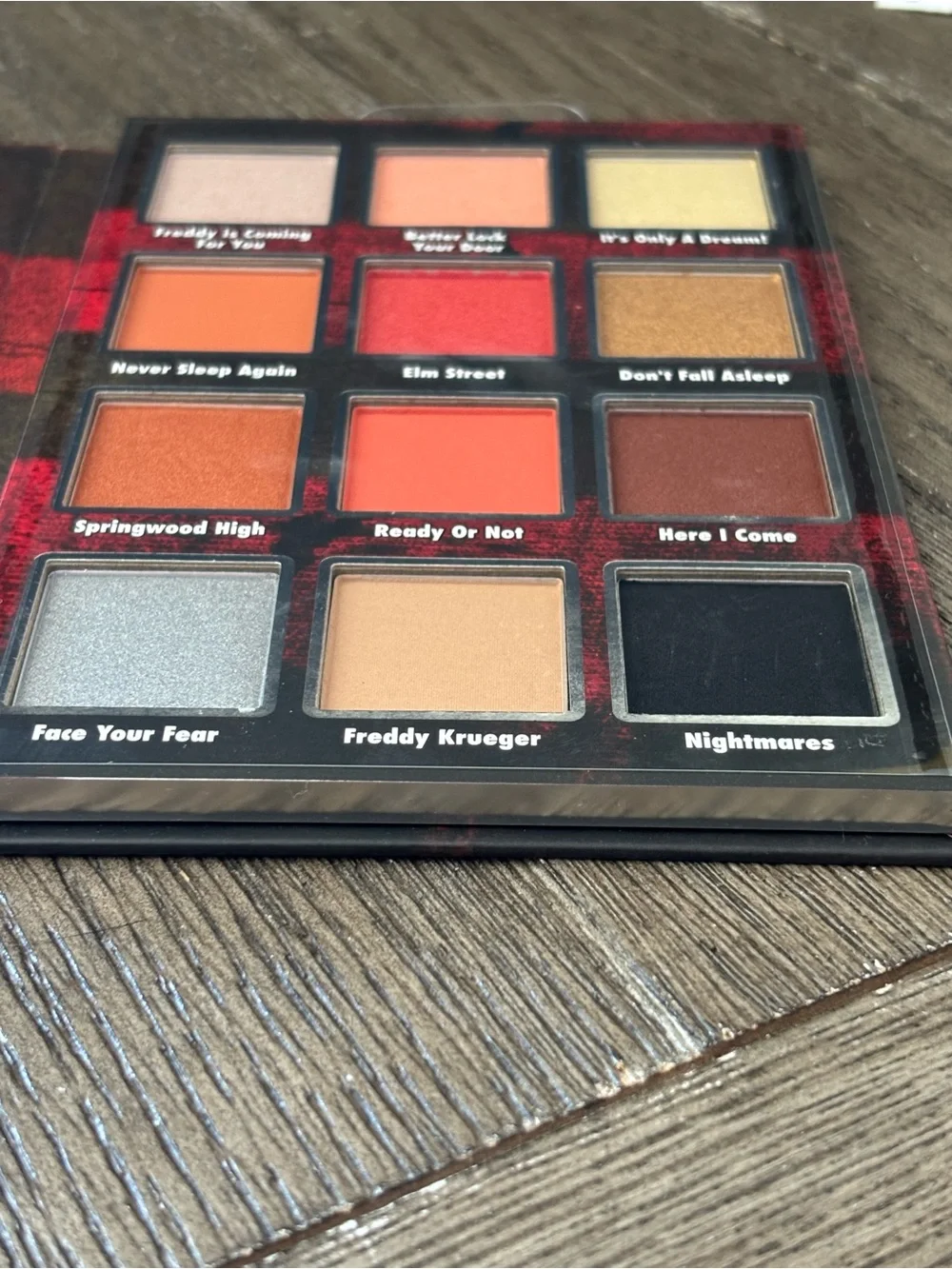 A Nightmare On Elm Street • Freddy Krueger 12-Shade Eyeshadow Palette